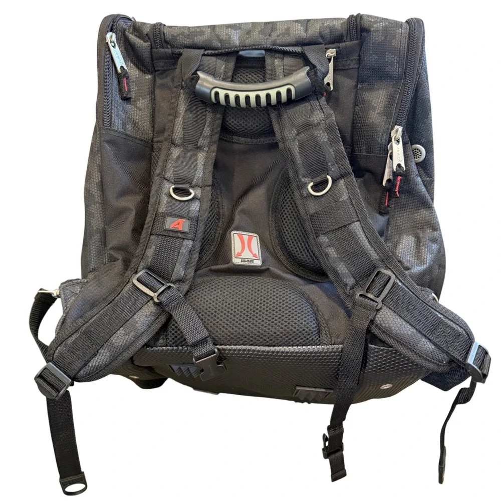 Athalon Everything Boot Bag Black Camo Ski Snowboard Backpack Waterproof Bottom